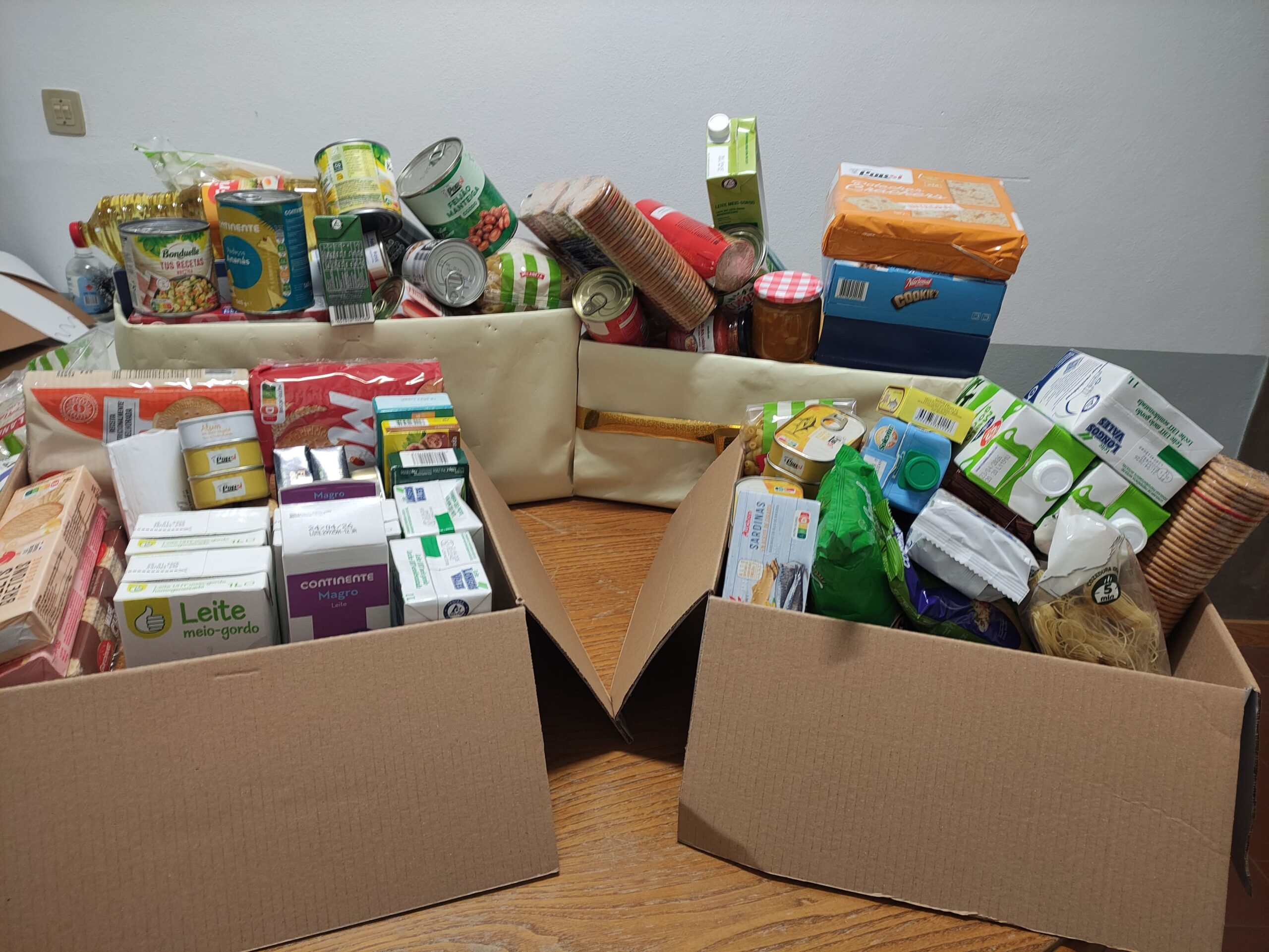 Agradecimento à Comunidade Escolar pela Recolha de Bens Alimentares.